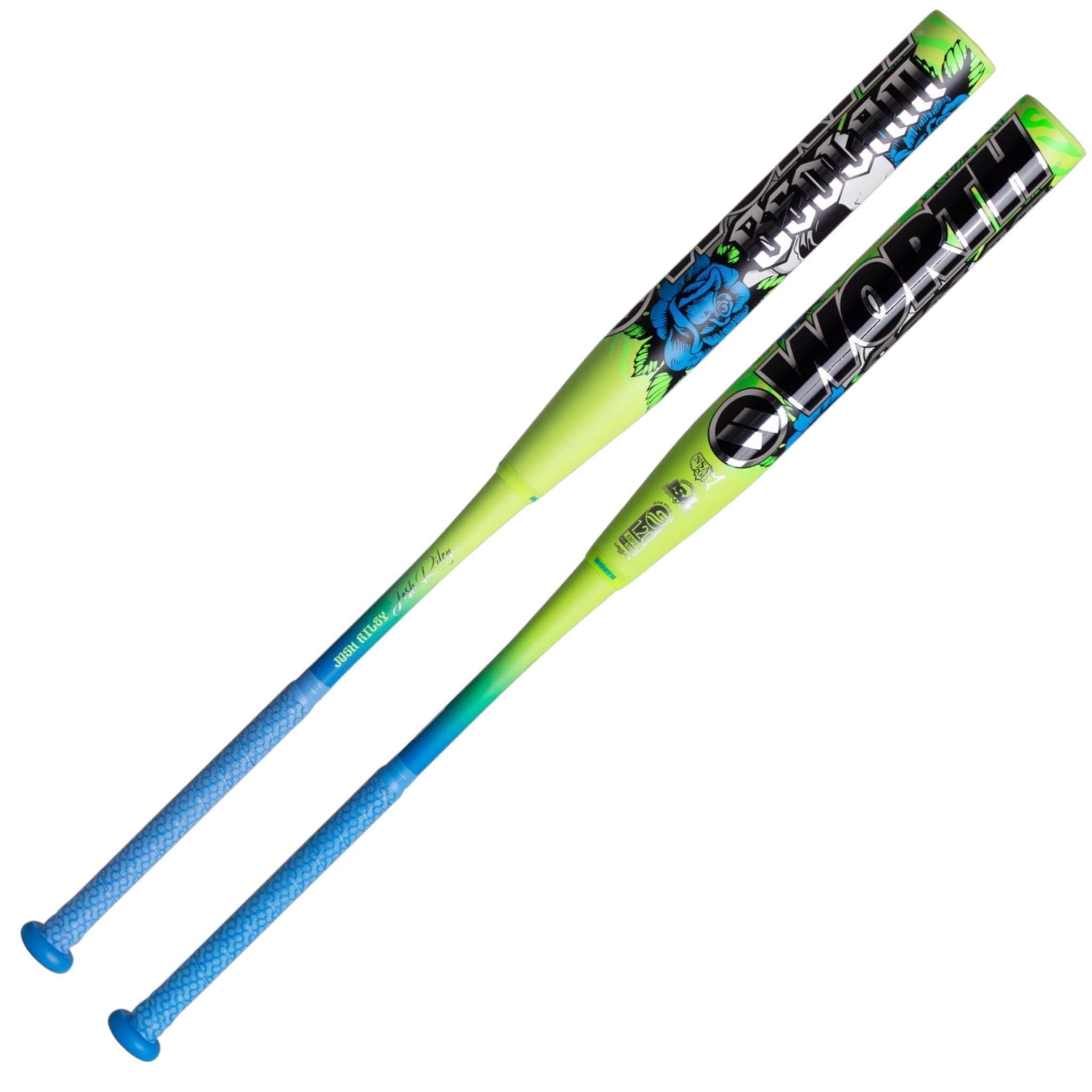 2026 Worth Josh Riley Bedlam XL Endload USSSA Slowpitch Softball Bat 2 Piece 12.5