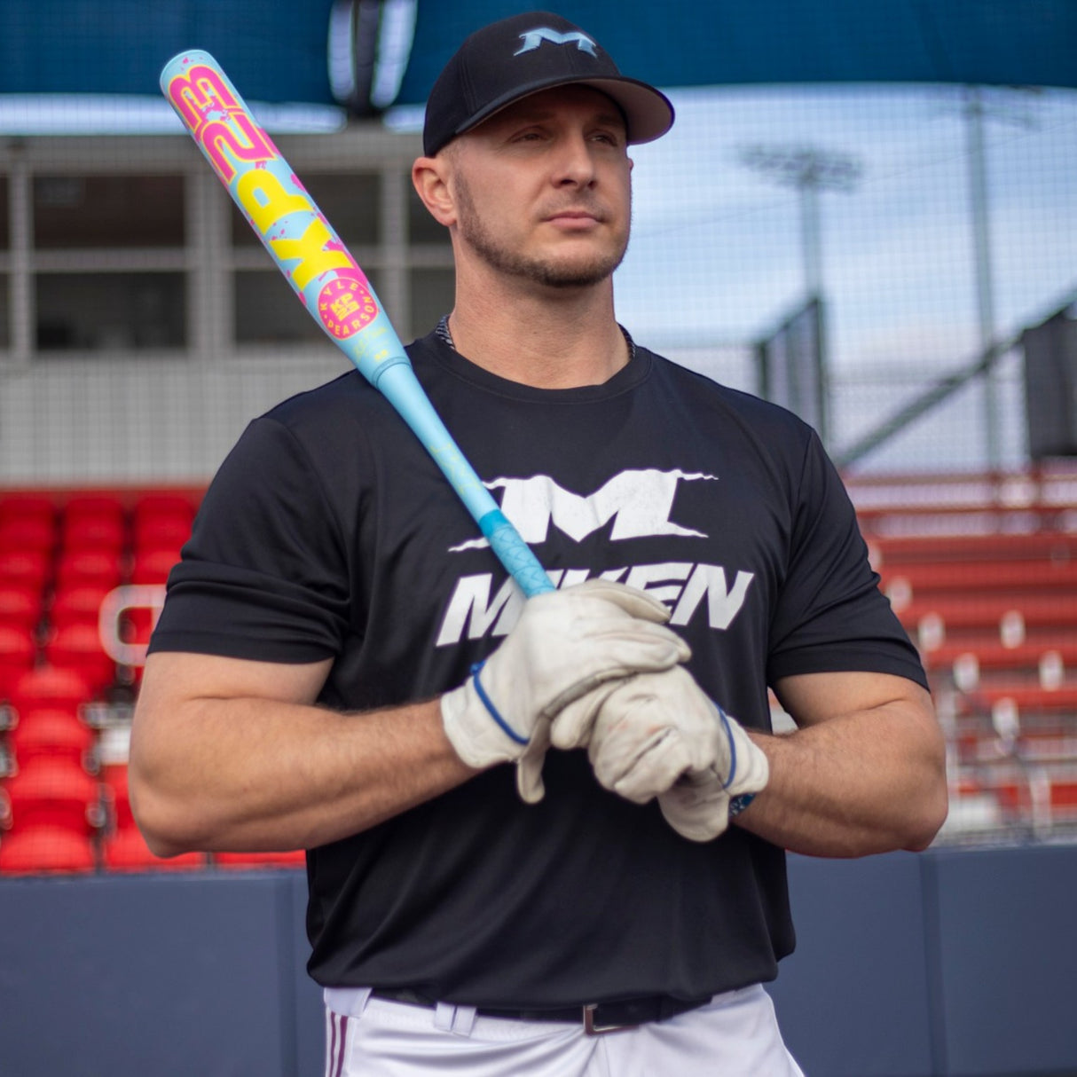 2026 Miken KP23 Neon Maxload USSSA Slowpitch Softball Bat 2 Piece 13" Barrel MSU6NKPL