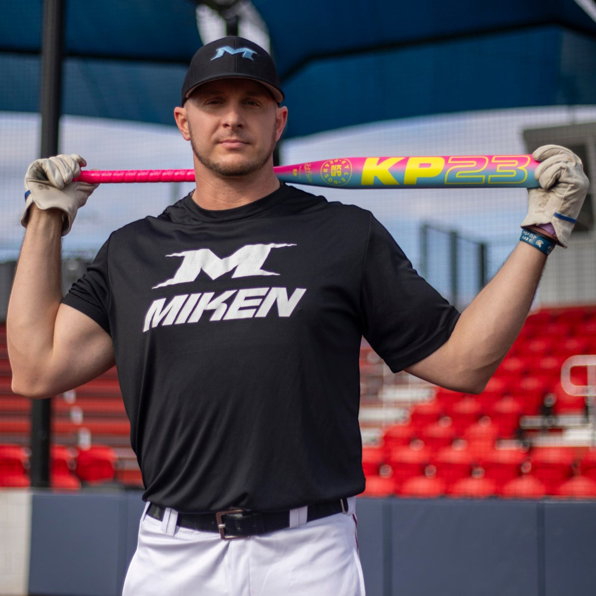 2026 Miken KP23 Neon Maxload USSSA Slowpitch Softball Bat 1 Piece 13" Barrel MSU6NKP1L