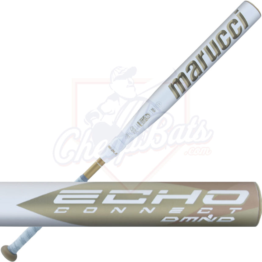 CLOSEOUT Marucci Echo Connect Diamond Fastpitch Softball Bat -10oz MFPECD10