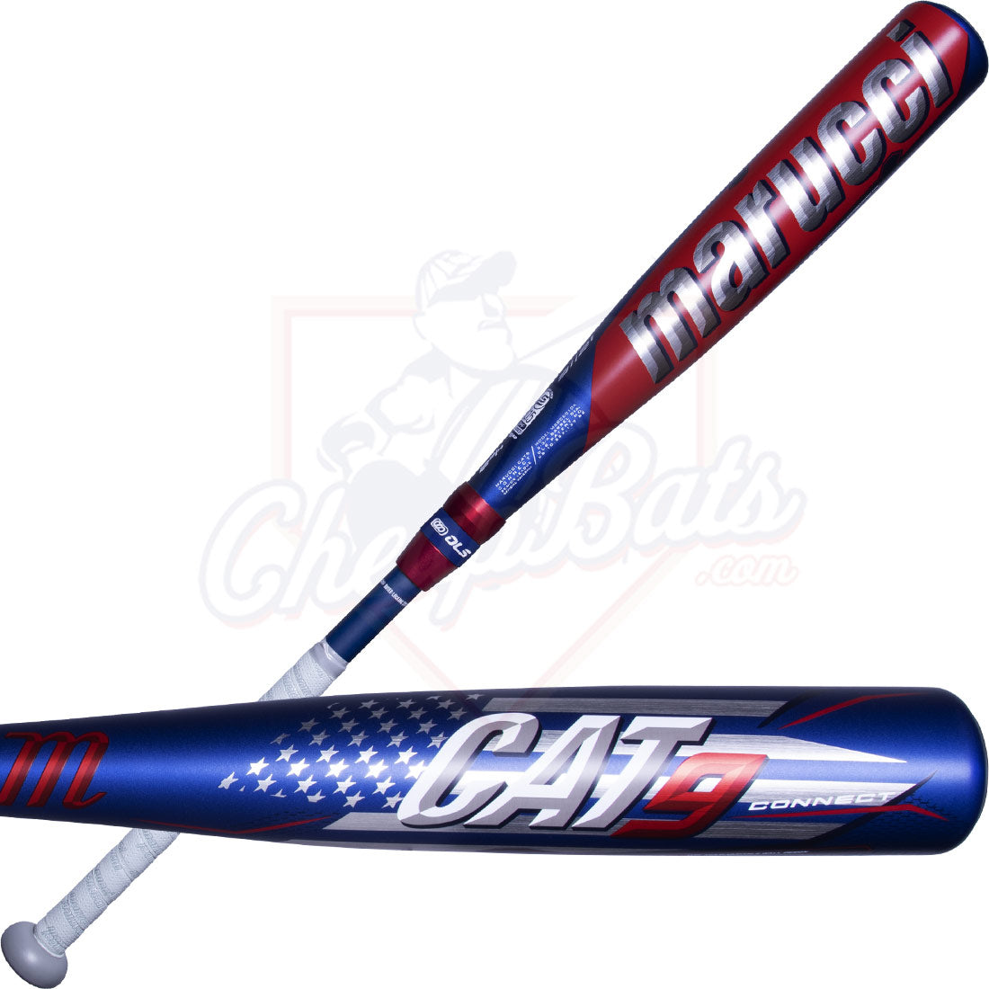 CLOSEOUT Marucci Cat 9 Connect America Youth USSSA Baseball Bat -10oz MSBCC910A