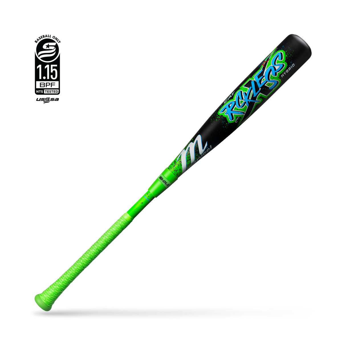 Marucci Cat X RCKLESS Hybrid Youth USSSA Baseball Bat -10oz MSBCRH10