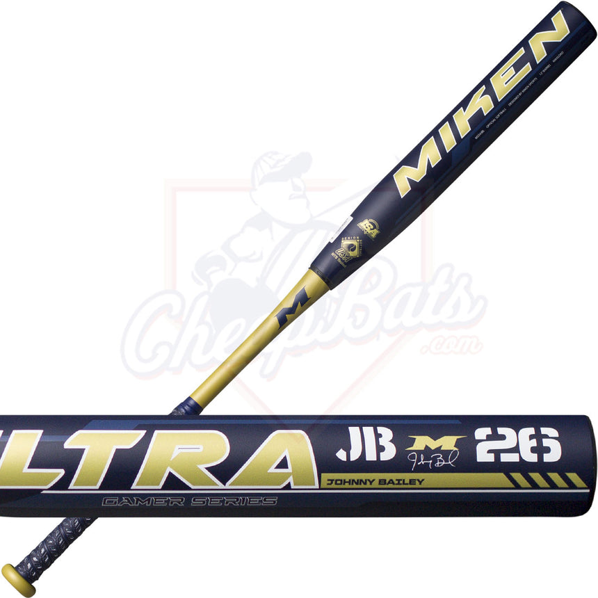 2024 Miken Ultra Gamer Johnny Bailey Senior Slowpitch Softball Bat Maxload SSUSA MSS4JBL