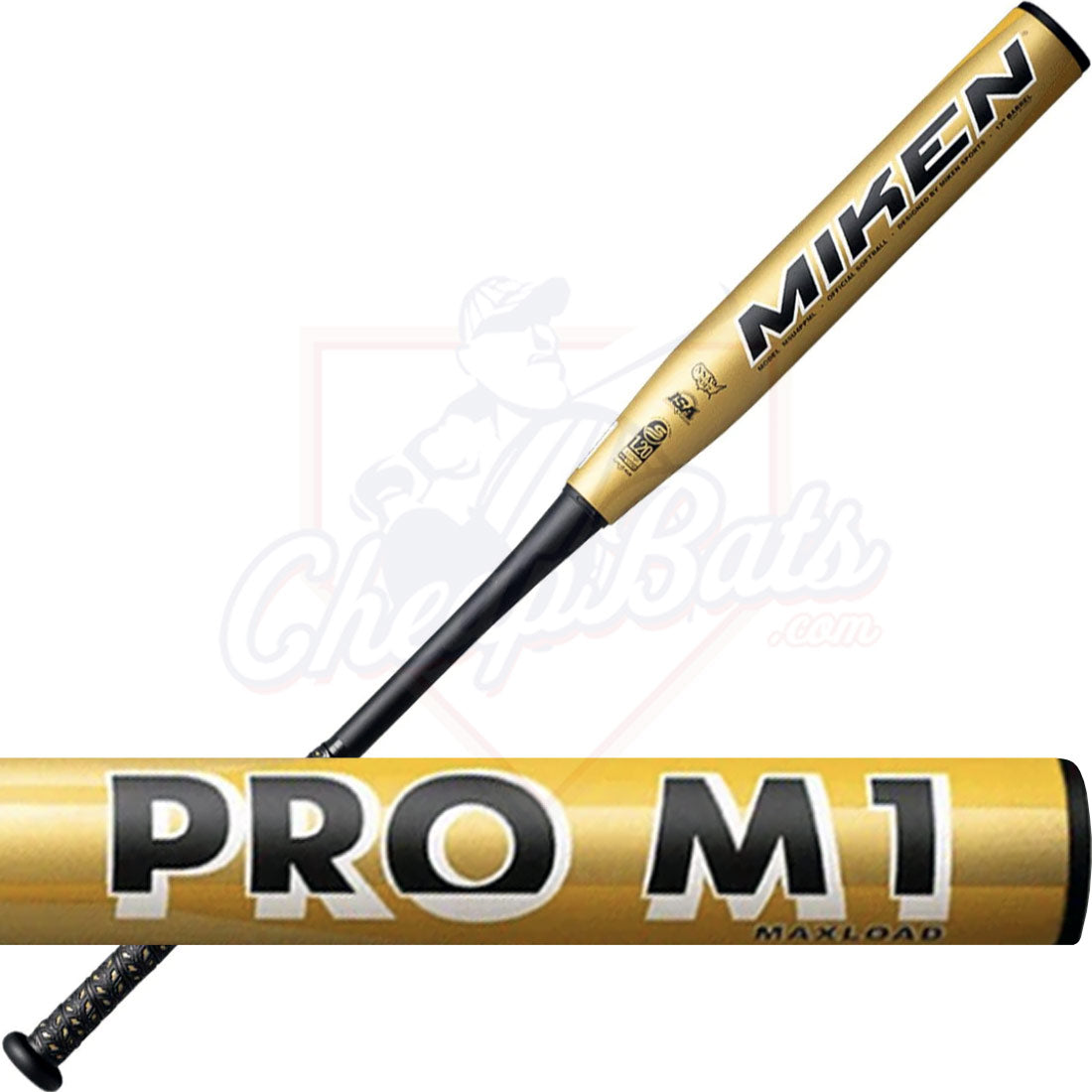 CLOSEOUT 2024 Miken Pro M1 KP Slowpitch Softball Bat Maxload USSSA MSU4PPML