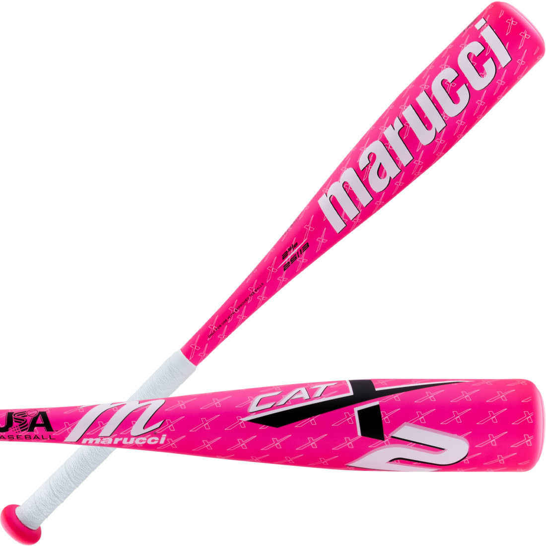 Marucci CATX2 Pink Youth USA Tee Ball Baseball Bat -11oz MTBCX2P