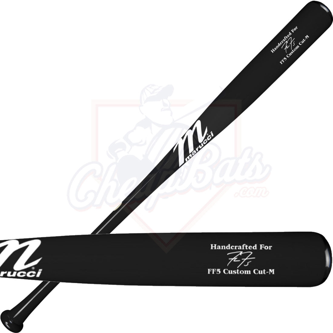 CLOSEOUT Marucci Freddie Freeman Pro Exclusive Maple Wood Baseball Bat MVE4FREEMAN5-BK