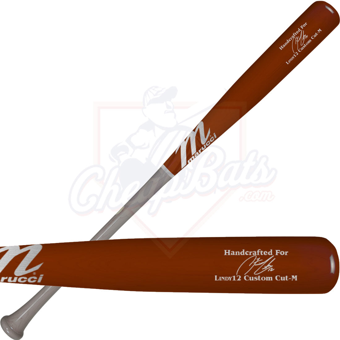 CLOSEOUT Marucci Francisco Lindor Pro Exclusive Maple Wood Baseball Bat MVE4LINDY12-SM/BO