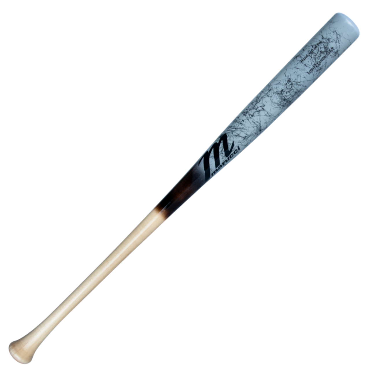 Marucci Lindy12 Pro Exclusive Maple Wood Baseball Bat Tar Fade/Rock Marble MVE4LINDY12-T/RM