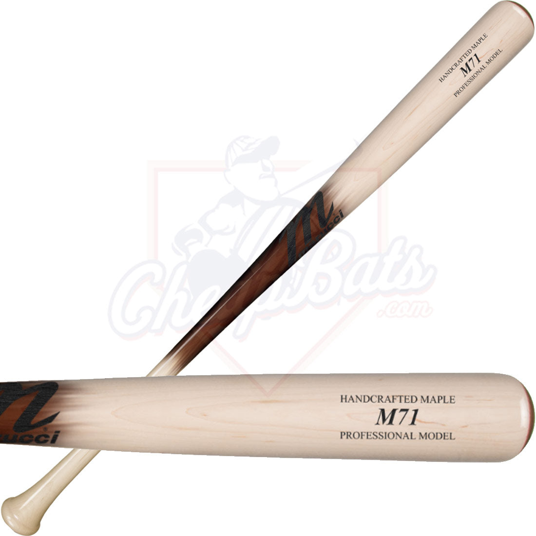 CLOSEOUT Marucci M71 Pro Model Maple Wood Baseball Bat MVE4M71-TAR