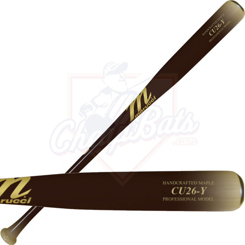 CLOSEOUT Marucci CU26 Pro Model Youth Maple Wood Baseball Bat MYVE4CU26-EC