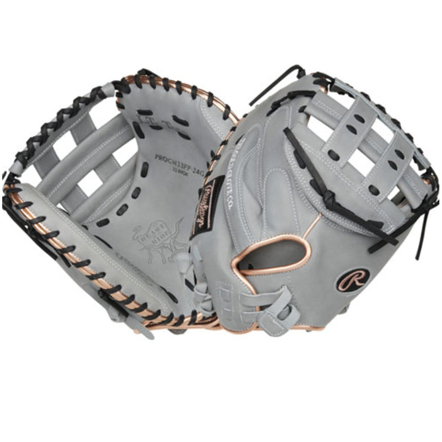 Rawlings Heart of the Hide Fastpitch Softball Catcher's Mitt 33" PROCM33FP-24G