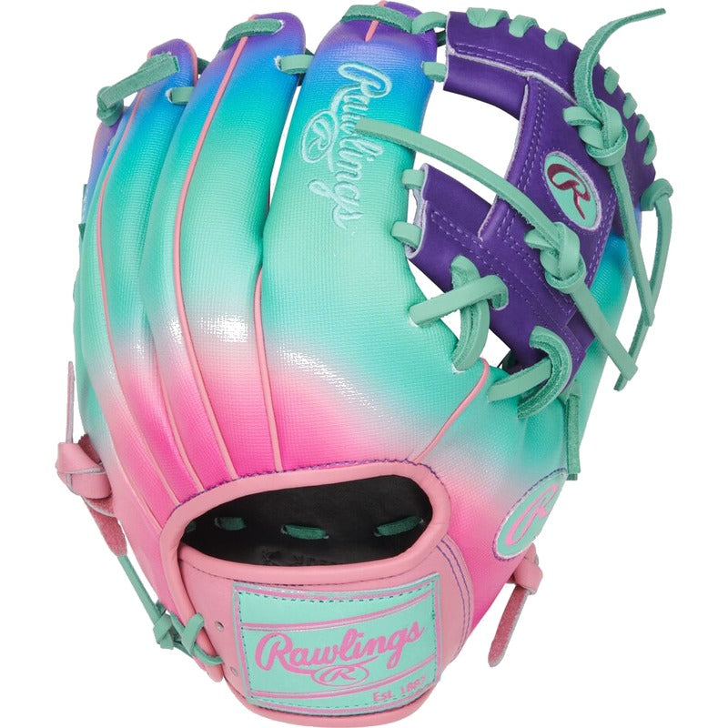 Rawlings Heart of the Hide Fun Burst Baseball Glove PROR204-2PUP
