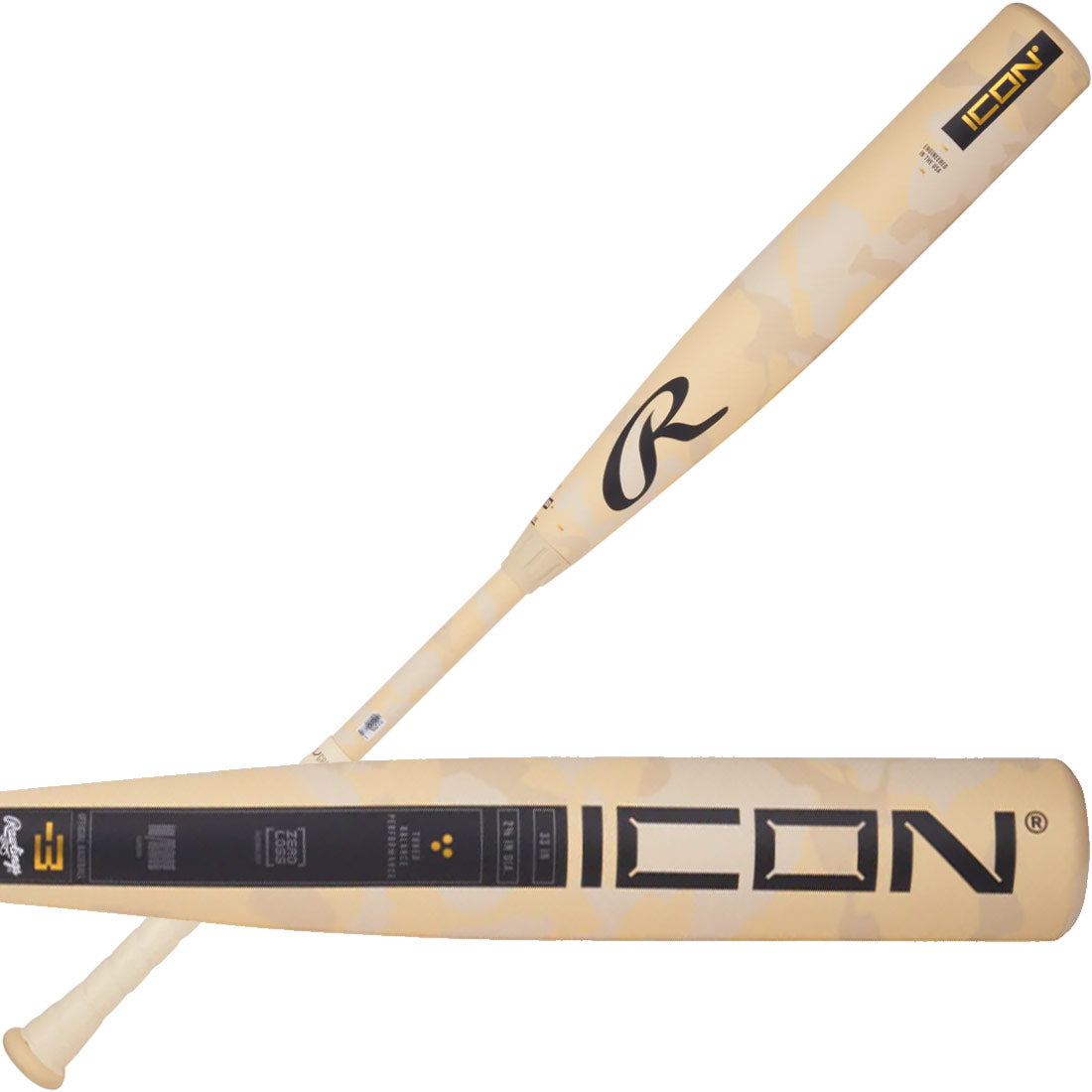 2024 Rawlings Icon Glowstick BBCOR Baseball Bat -3oz RBB4I3