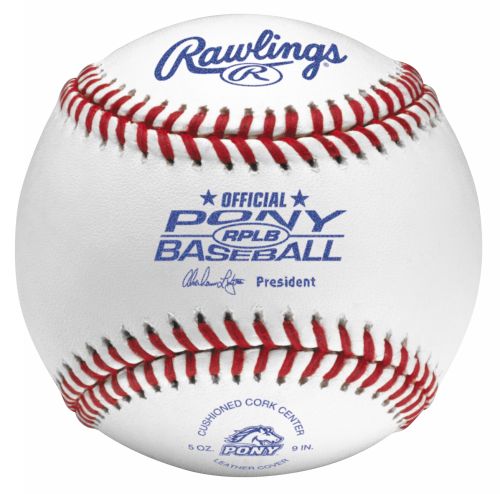 Rawlings RPLB Pony League Tournament Grade Baseball - Thumbnail 3