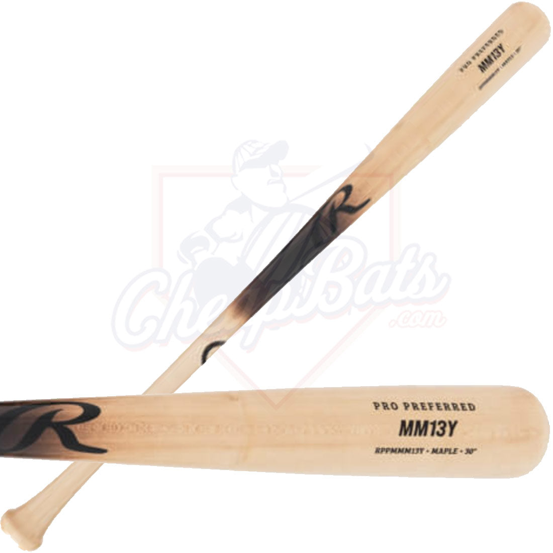 Rawlings Manny Machado Pro Label Maple Wood Baseball Bat MM8PL