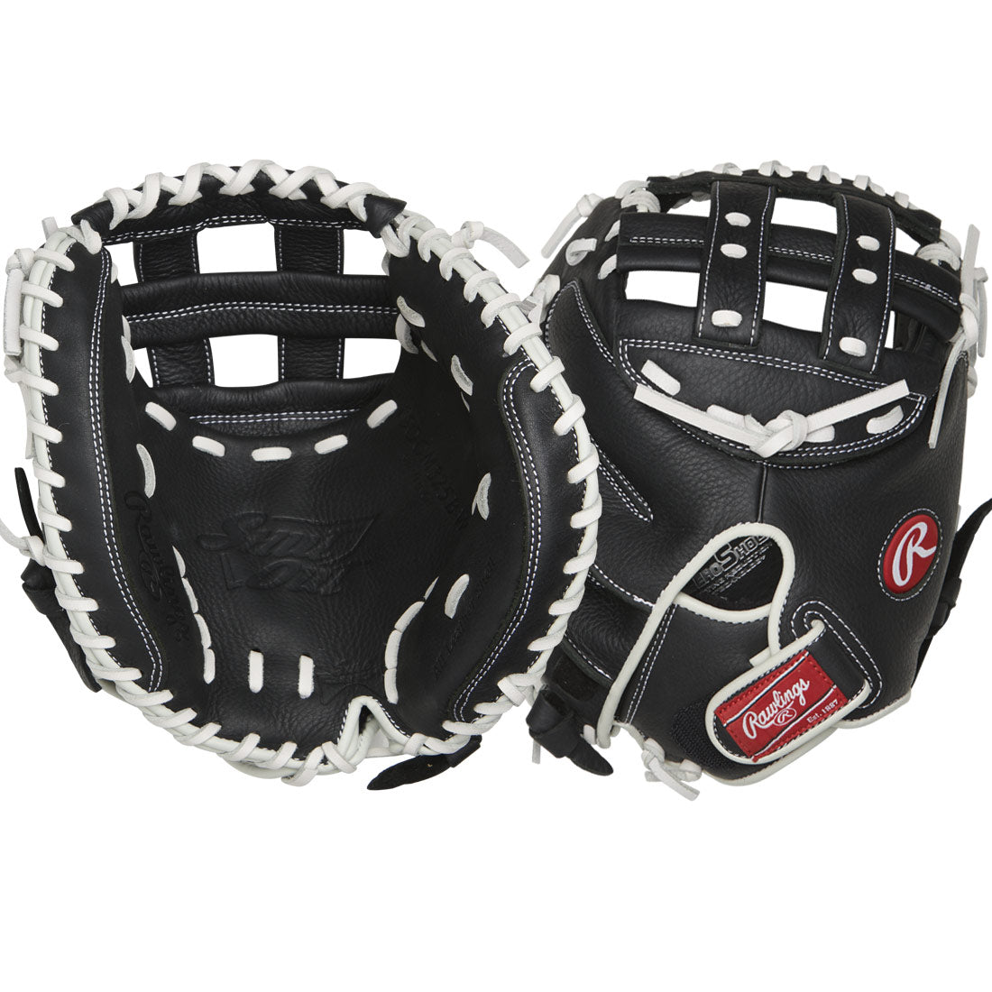 Rawlings Shut Out Fastpitch Softball Catcher's Mitt 31.5" RRSOCM315BW