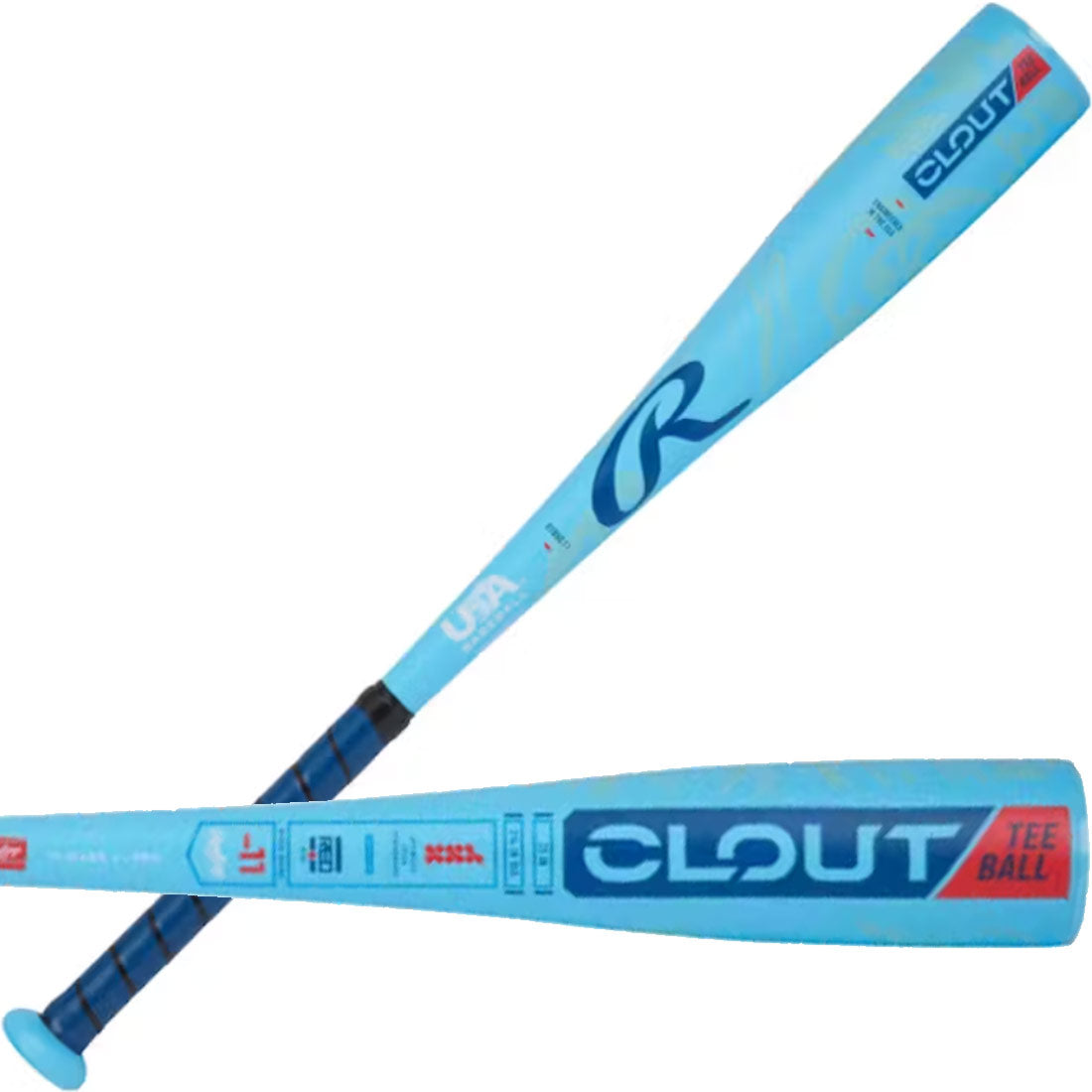 2025 Rawlings Clout Youth USA Tee Ball Baseball Bat -11oz RTB5C11