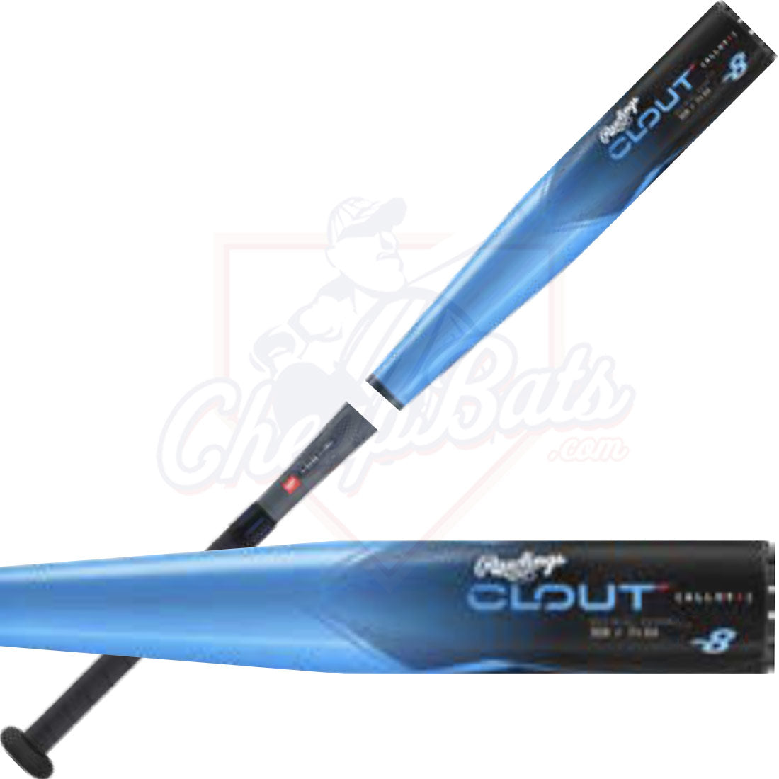 CLOSEOUT 2023 Rawlings Clout Youth USSSA Baseball Bat -8oz RUT3C8