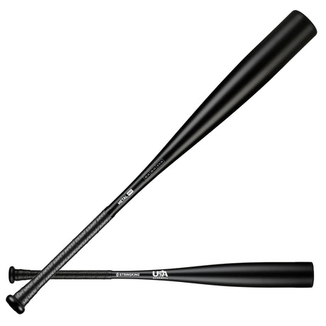 StringKing Metal Pro USABat baseball bat black two-bat view