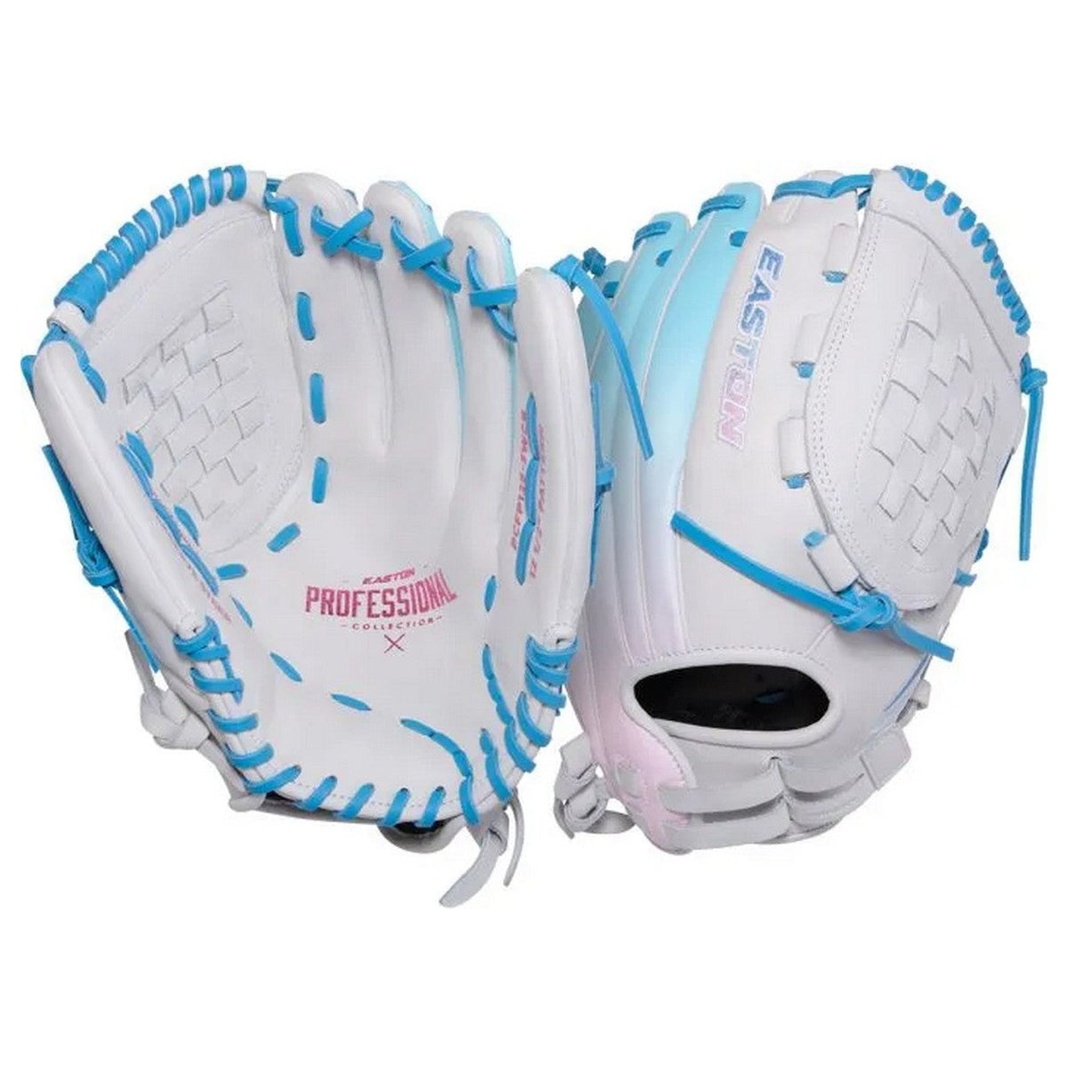 Easton Professional Collection ColorSplash 2.0 Fastpitch Softball Glove 12.5" PCFP125-3WCBP
