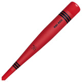 Victus Vibe Crayon BBCOR barrel close-up — ringless VXP alloy barrel, crayon stripes