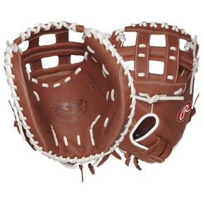 Rawlings R9 Fastpitch Softball Catcher's Mitt 33" R9SBCM33-24DB