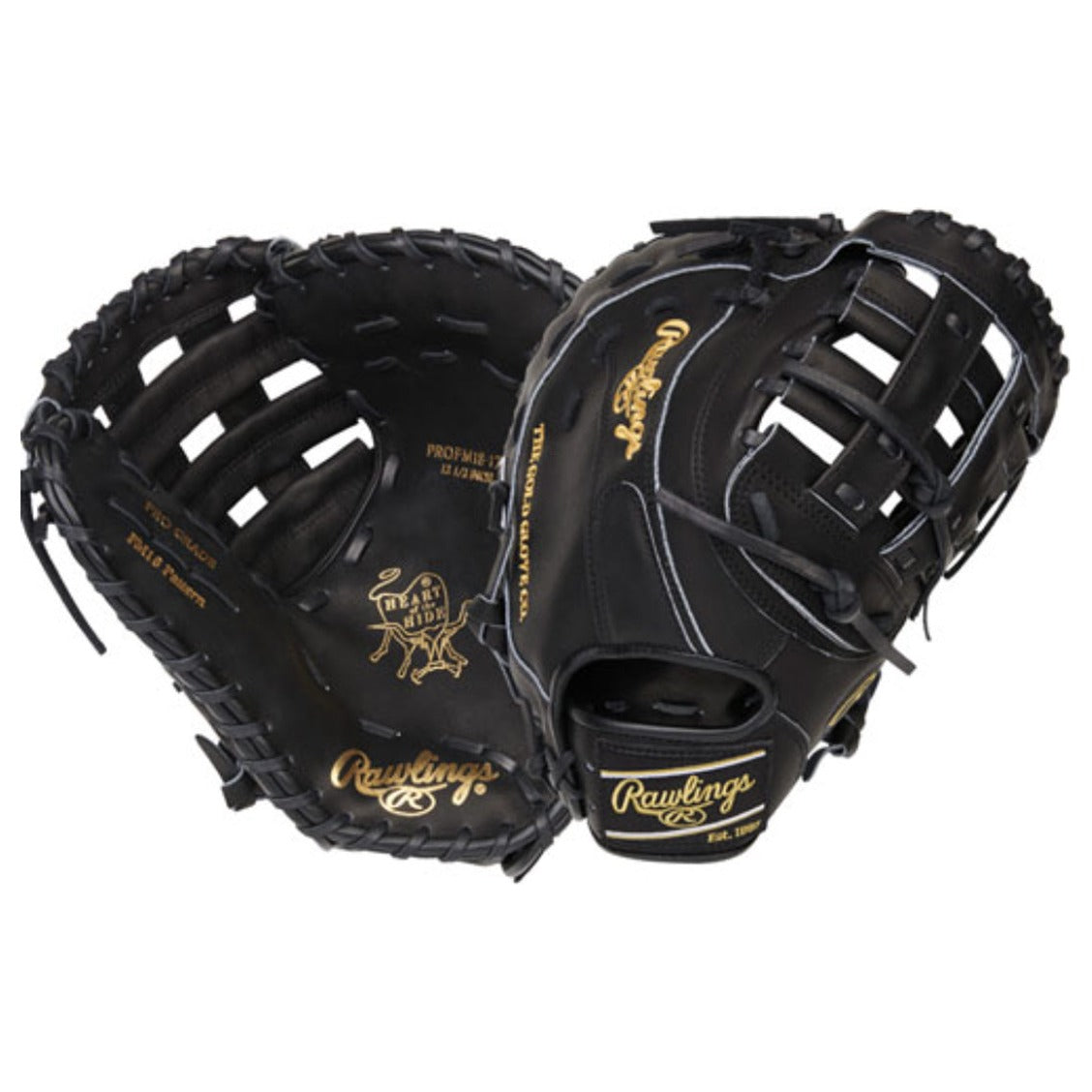 Rawlings Heart of the Hide 12.5" First Base Mitt PROFM18-17B