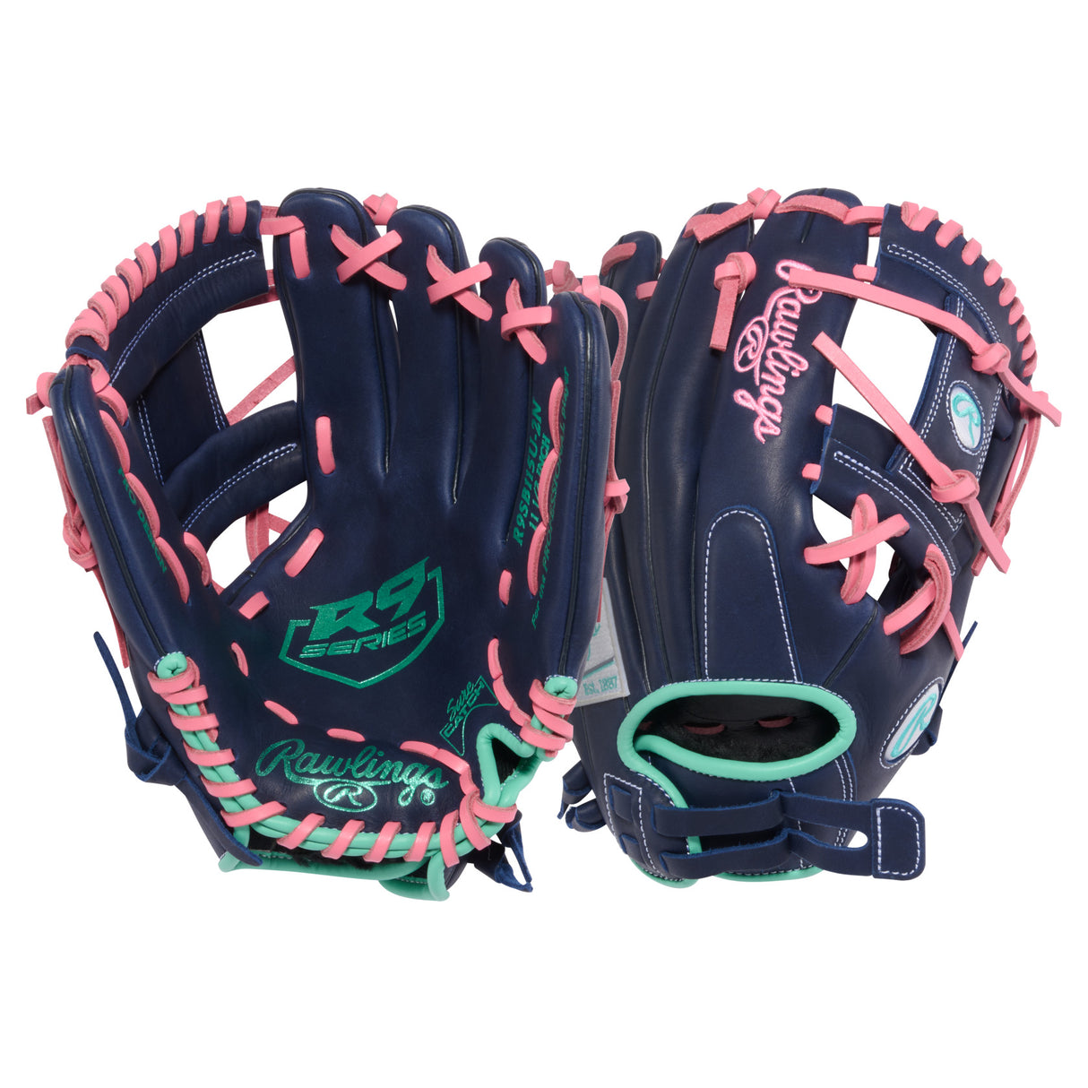 Rawlings R9 Series Fastpitch Softball Glove 11.5" R9SB115U-2N
