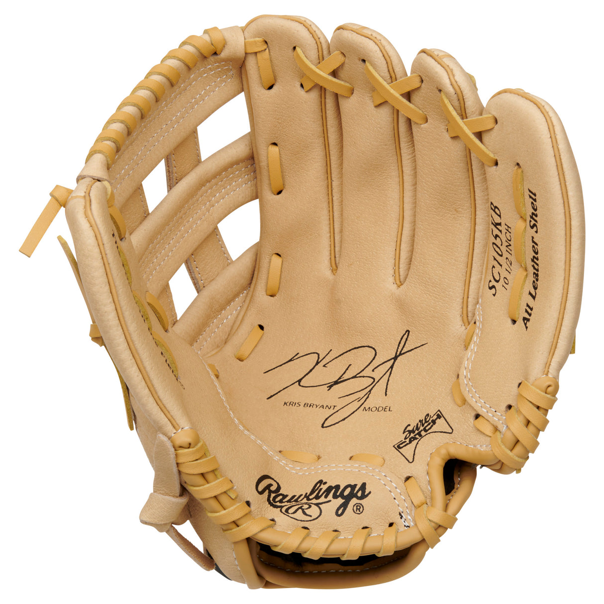 Rawlings Sure Catch Kris Bryant Youth Baseball Glove 10.5" S