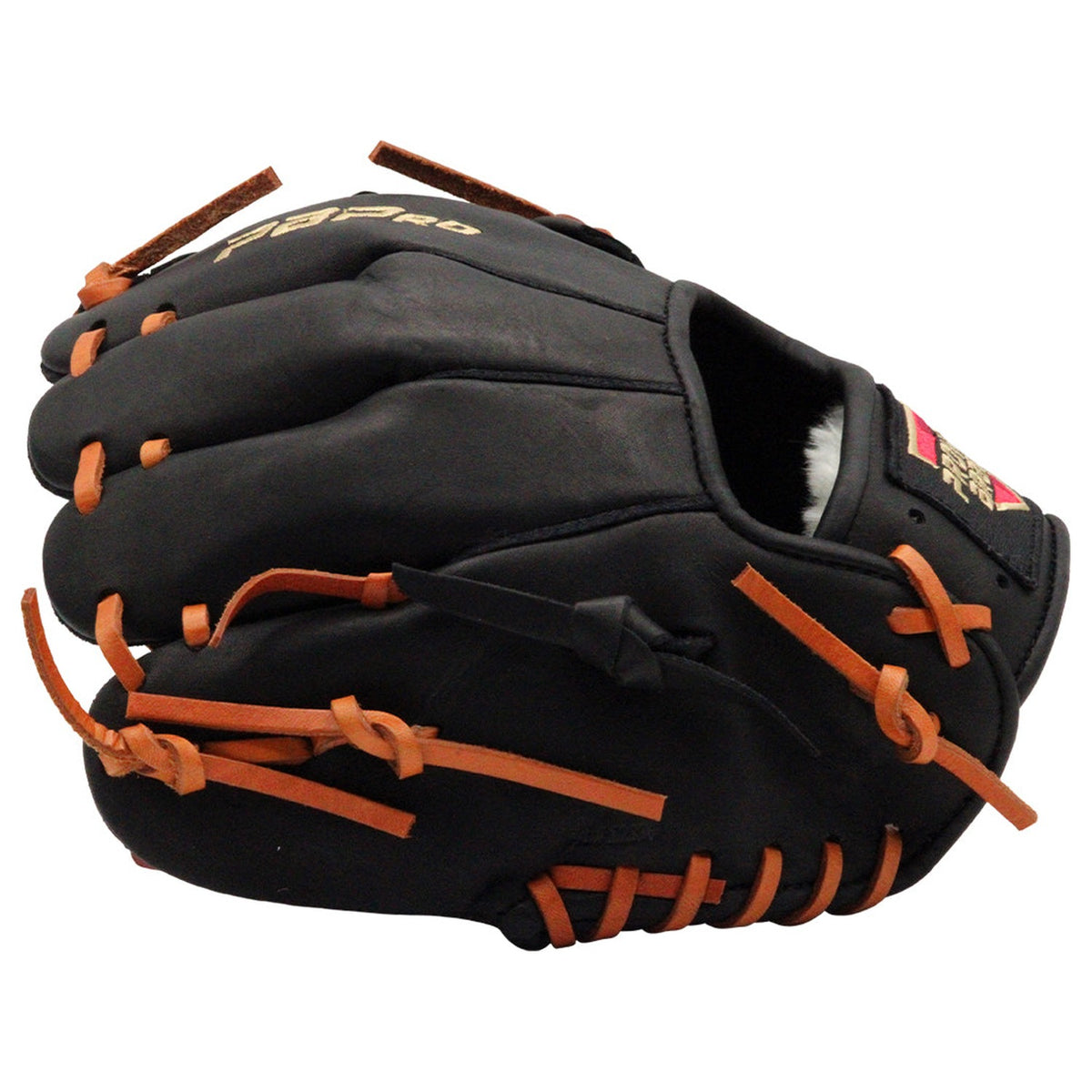 Players Brand Pro Infield Travel Trainer Glove 9.5" PBTGTR950BKRHT