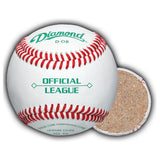 Diamond D-OB Official League Economy Practice Baseballs - 2 to 10 Dozen