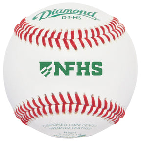 Diamond D1-HS NFHS NOCSAE High School Baseballs - 2 Dozen or 10 Dozen Case