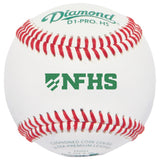 Diamond D1-PRO HS Professional League NFHS NOCSAE High School Baseballs - 2 Dozen or 10 Dozen Case