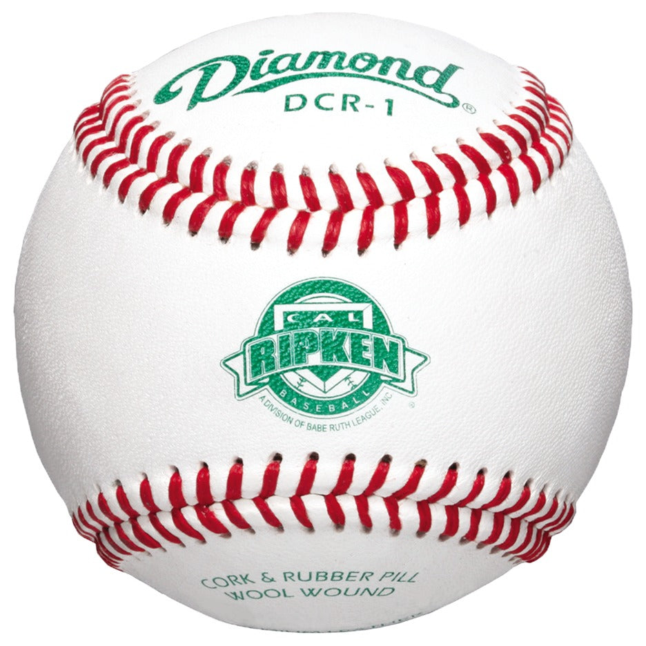 Diamond DCR-1 Cal Ripken League Baseballs - 2 to 10 Dozen