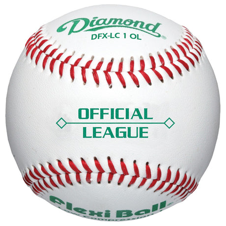 Diamond DFX-LC1 OL Official League Level 1 Flexiball Baseballs - 2 to 10 Dozen