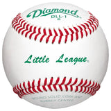 Diamond DLL-1 Little League Regular Season Game Baseballs - 2 Dozen or 10 Dozen Case