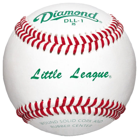 Diamond DLL-1 Little League Regular Season Game Baseballs - 2 Dozen or 10 Dozen Case