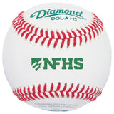 Diamond DOL-A HS NFHS NOCSAE High School Baseballs - 2 Dozen or 10 Dozen Case