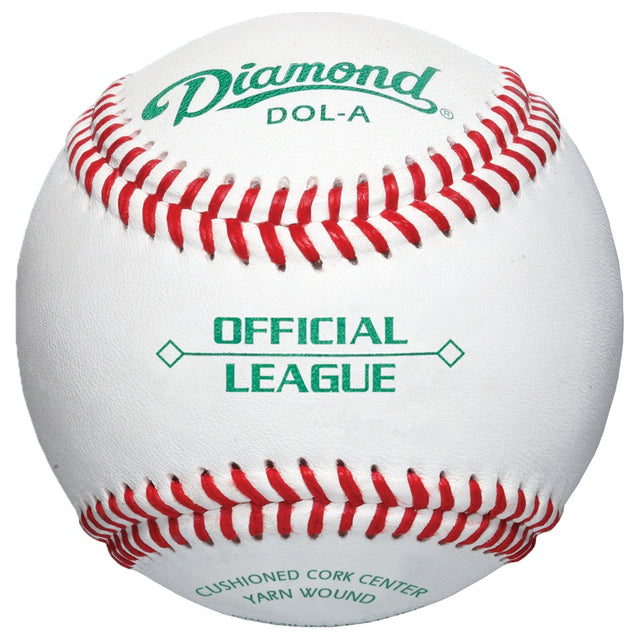 Diamond DOL-A OL Official League Tournament Grade Baseballs - 2 to 10 Dozen