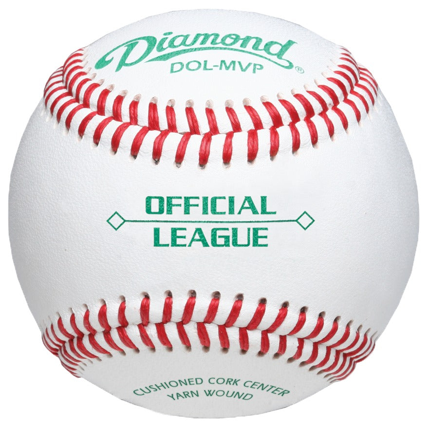 Diamond DOL-MVP OL Official League Elite Youth Baseballs - 2 to 10 Dozen