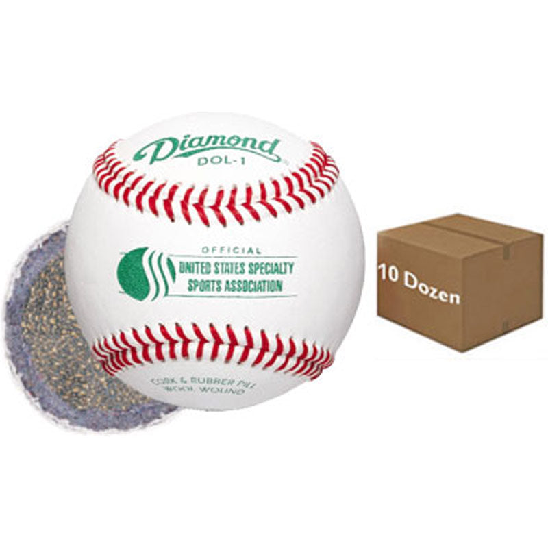 Diamond DOL-1 USSSA Game Baseball (1 Dozen)