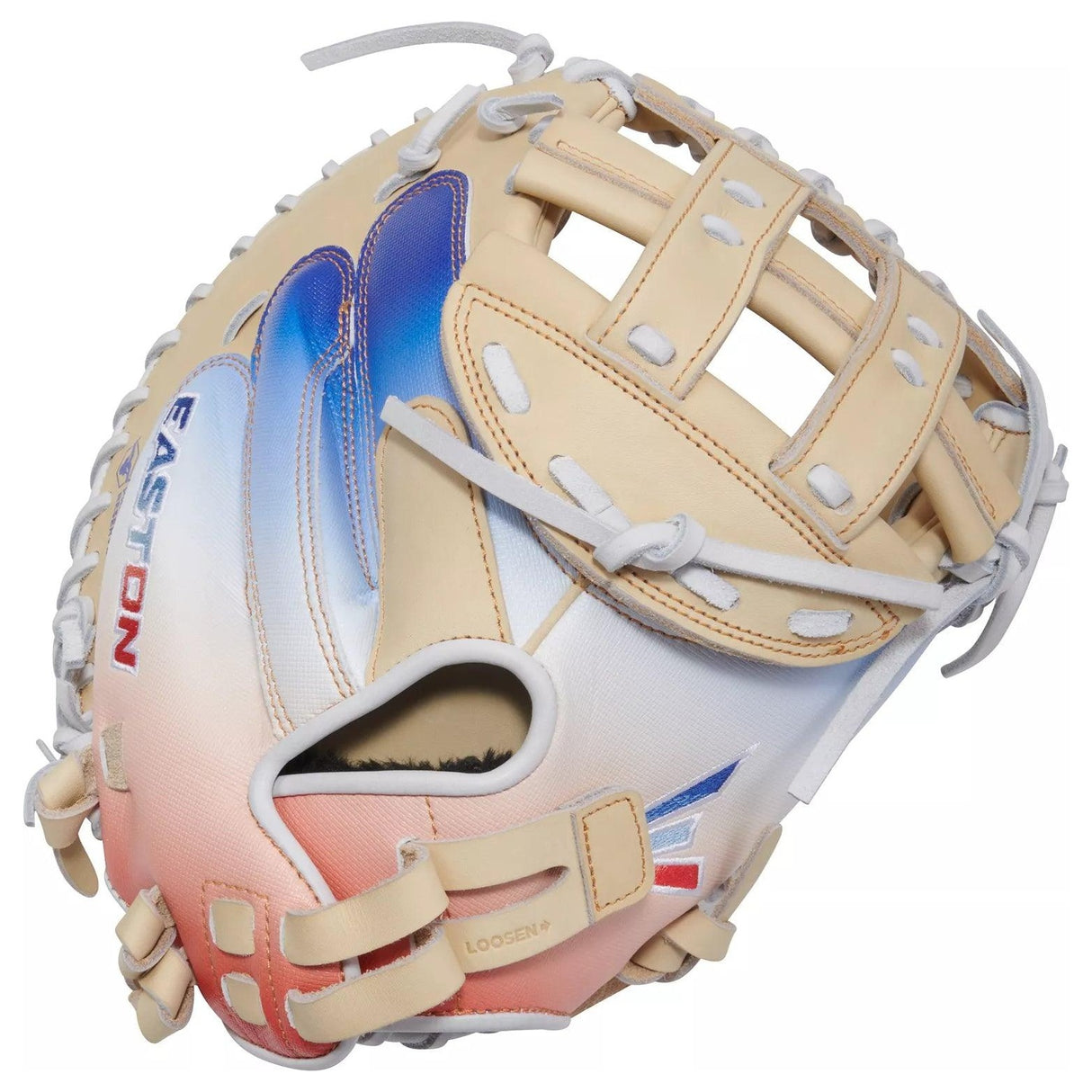 Easton Professional Collection ColorSplash 2.0 Fastpitch Softball Catcher's Mitt 34" PCFPCM34C