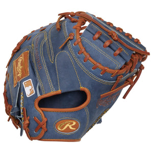 Rawlings Heart of the Hide Pro Label Denim 34" Baseball Catcher's Mitt PROCM43D