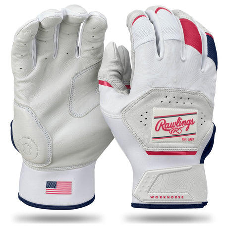 Rawlings Workhorse Batting Gloves Adult WH25BG – USA