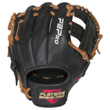 Players Brand Pro Infield Travel Trainer Glove 9.5" PBTGTR950BKRHT