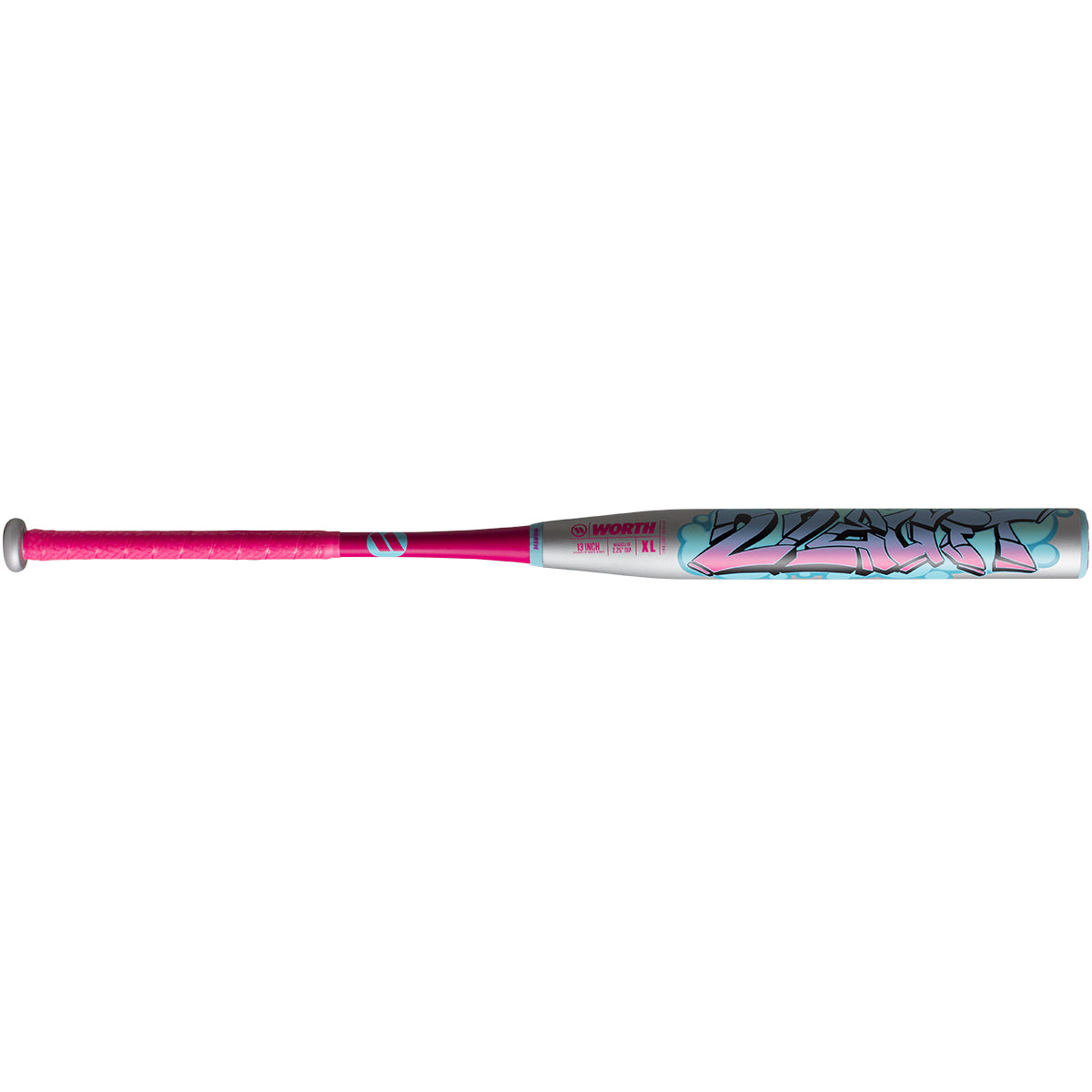 Worth 2 Legit XL 2-Piece Slowpitch Softball Bat End Loaded USA WSA62LL