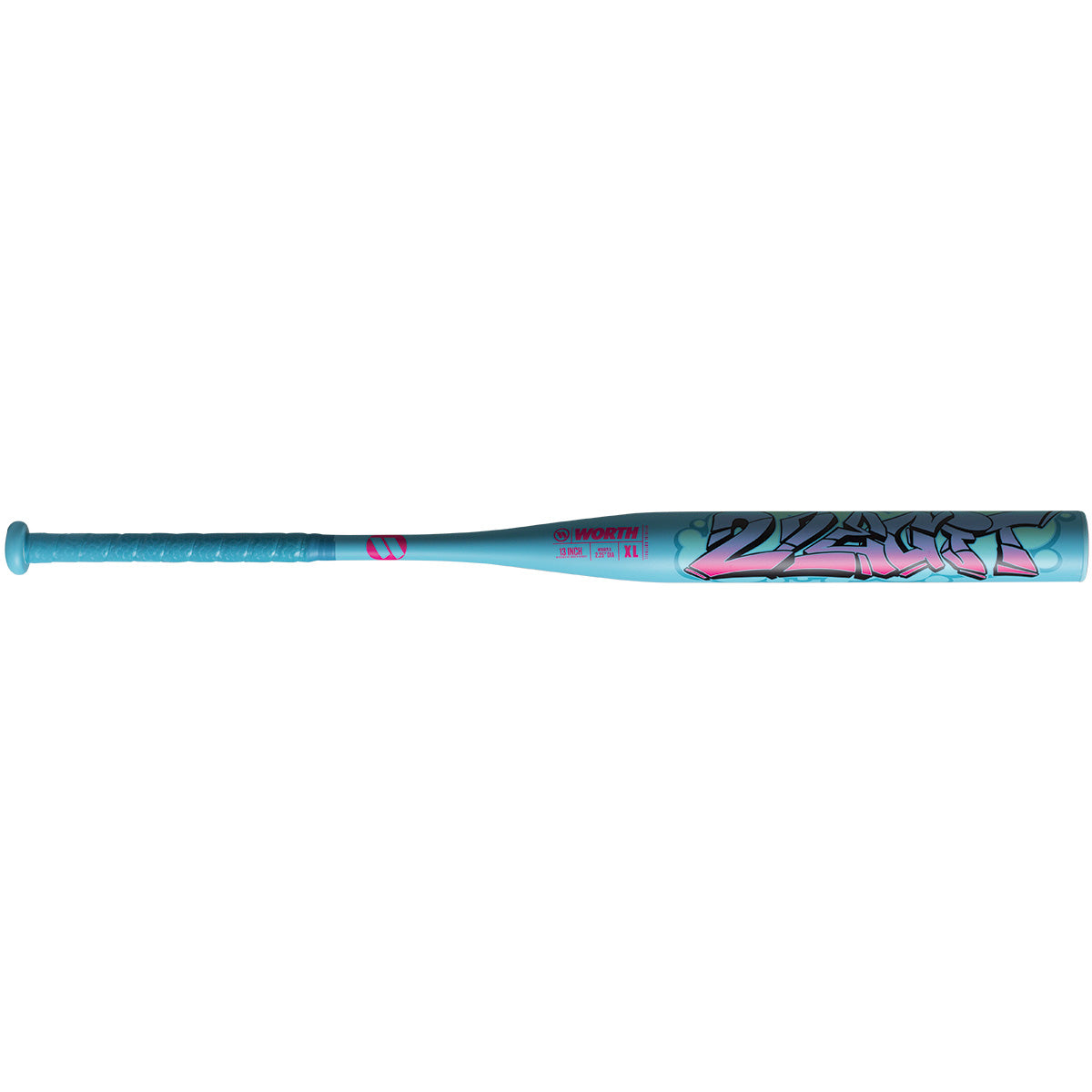 Worth 2 Legit XL 1-Piece Slowpitch Softball Bat End Loaded USSSA WSU62L1L