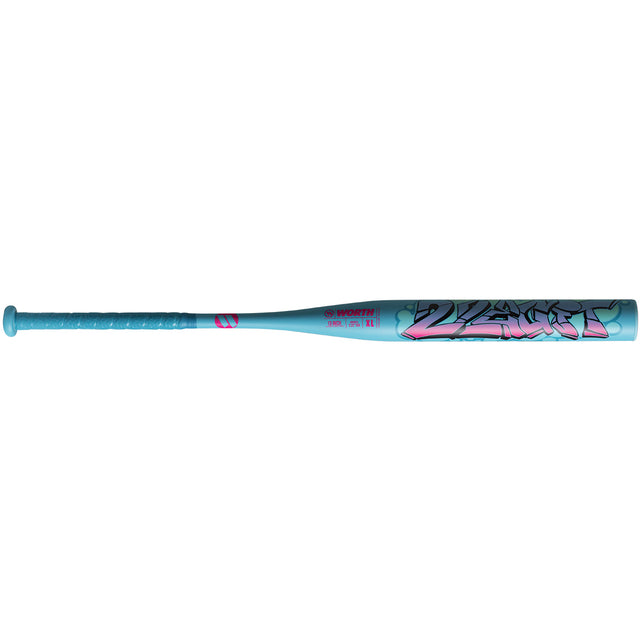 Worth 2 Legit XL 1-Piece Slowpitch Softball Bat End Loaded USSSA WSU62L1L
