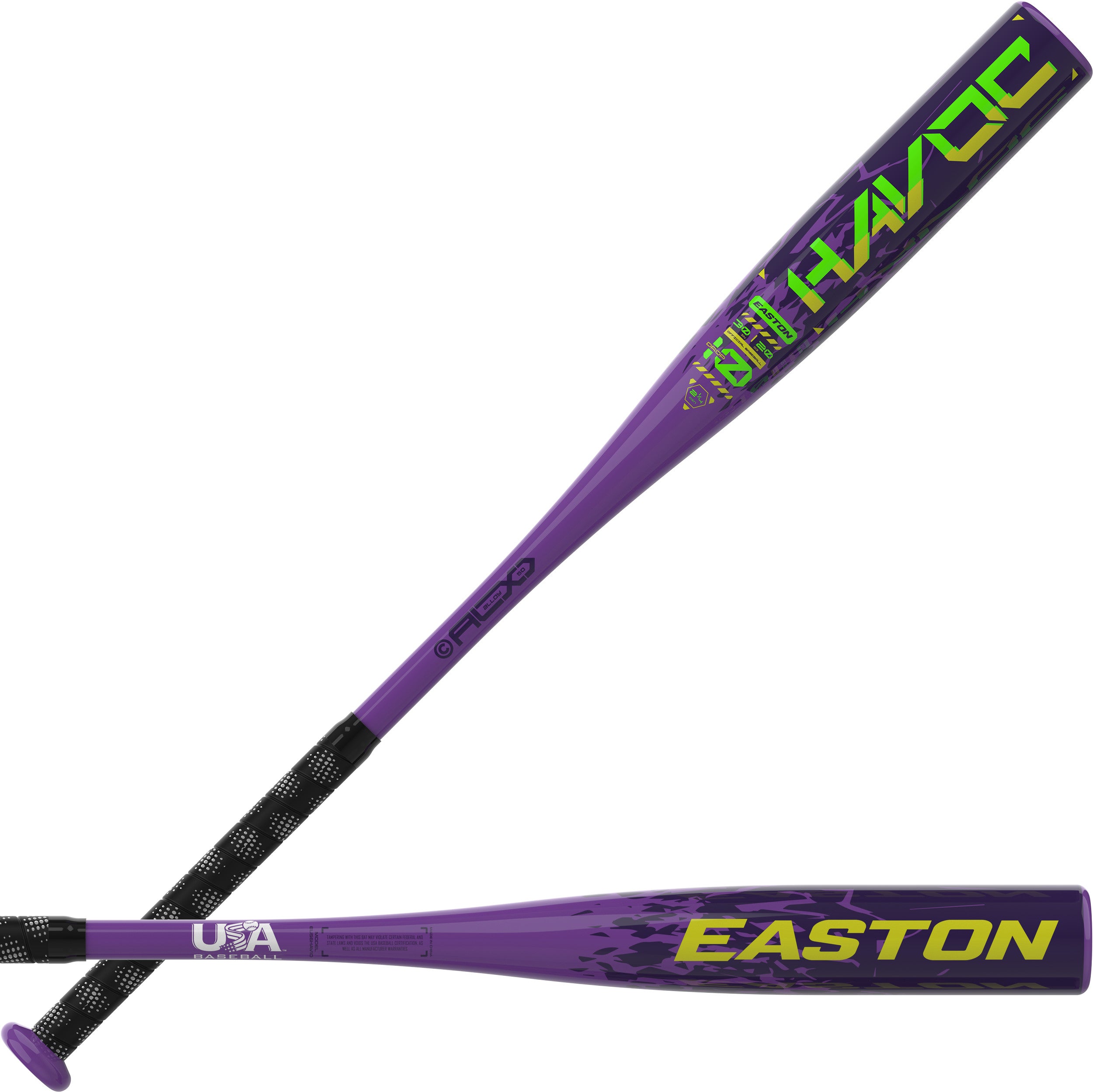 パウパット 2026 Easton Havoc USA Baseball Bat -10oz EUSHAV10 – CheapBats.com
