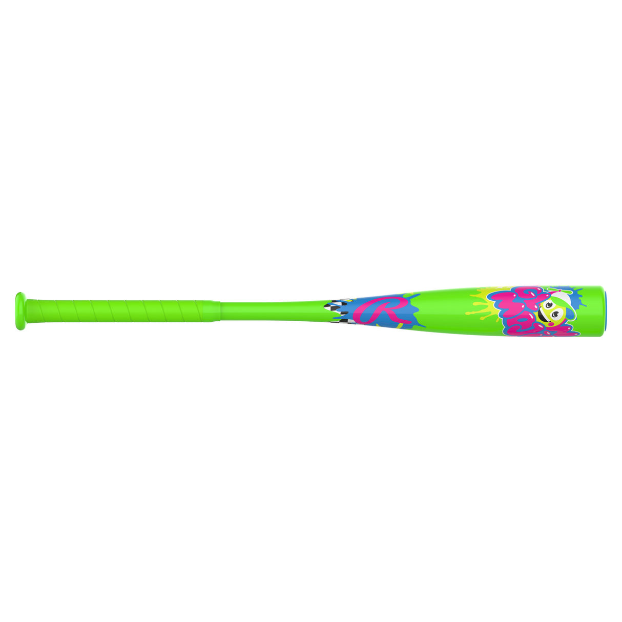 2027 Rawlings Glow Mojis Youth USA Tee Ball Baseball Bat -12oz RTB7GLO12